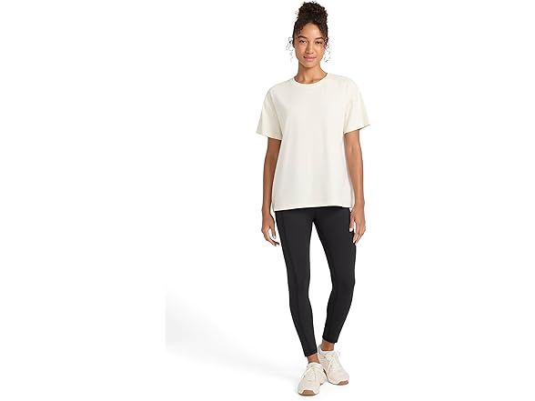 Reebok Womens Embroidery Hit Oversized Tee