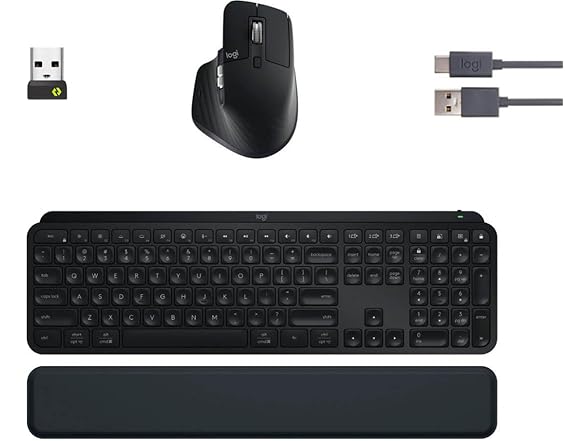 Logitech MX Keys S Keyboard and Mouse