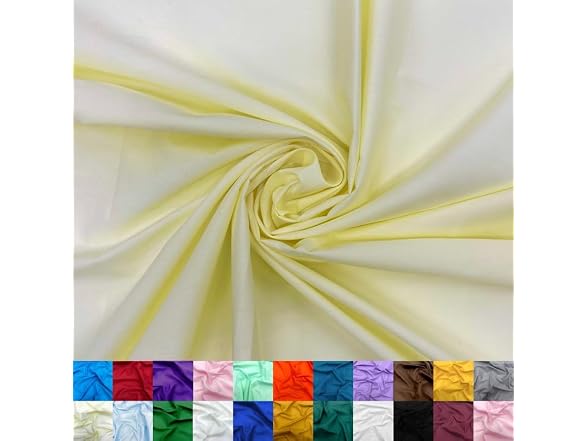 Ice Fabrics Cotton Polyester Broadcloth Fabric by The Yard