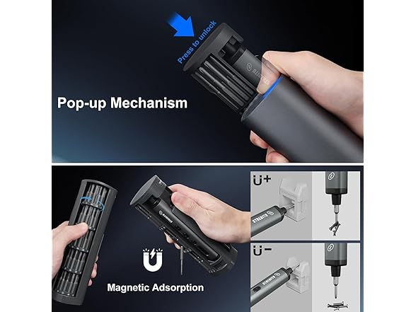 STREBITO Mini Electric Screwdriver