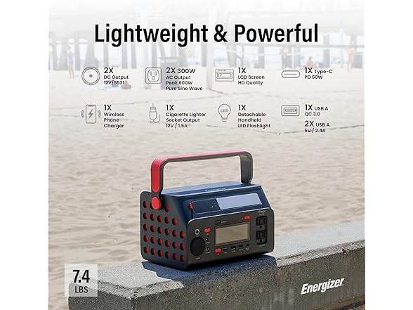Energizer 293W Portable Power Station