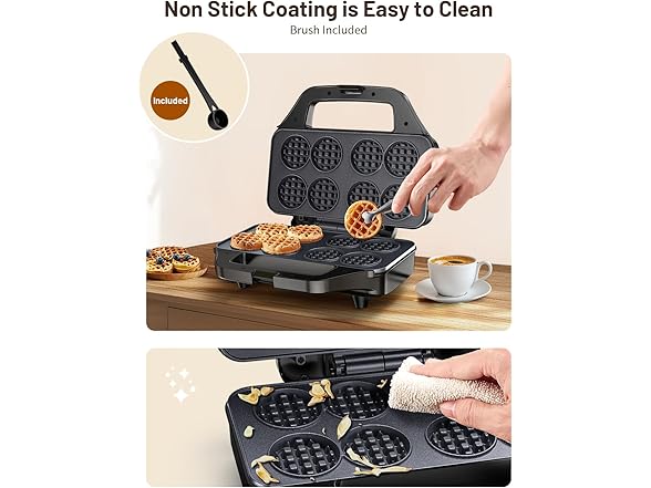 Mini Waffle Maker Machine
