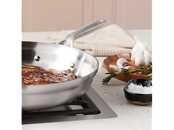 ZWILLING Motion Stainless Steel 12-inch Stainless Steel Fry Pan