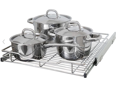 $23.99, Was $76.99, 68% Off! Smart Design Pull Out Cabinet Shelf dealfomo