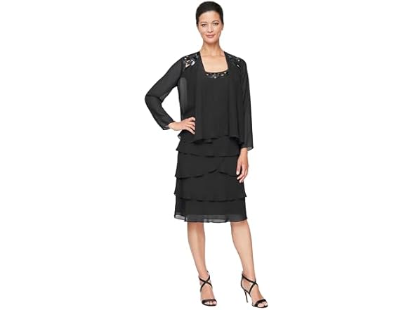 S.L. Fashions Black Jacket (12)