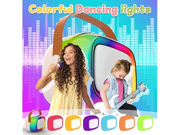 GUYUCOM Karaoke Machine for Kids