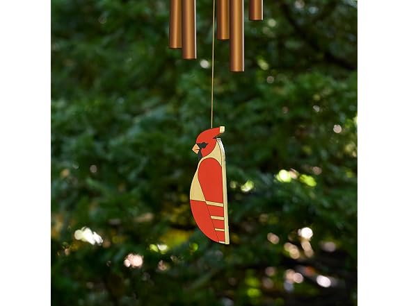 Red Carpet Wind Chimes Cardinal 36in