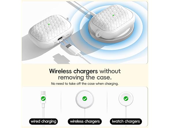 R-fun AirPods Pro 3 Case Woven Leather - Gallery 3