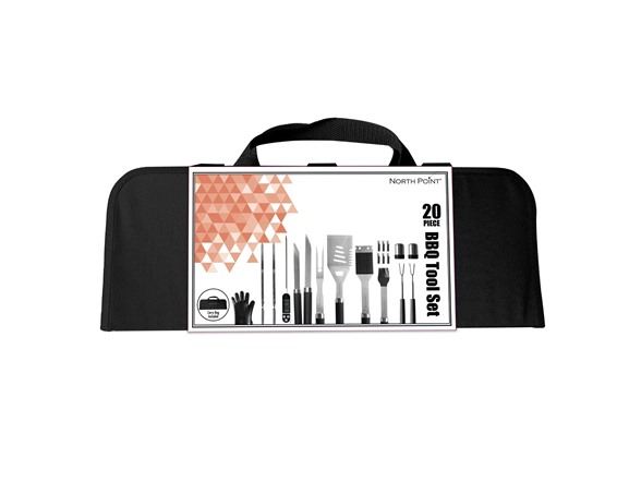 North Point 20 Piece BBQ Tool Set - Gallery 4