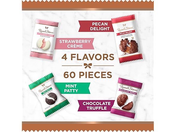 Russell Stover Milk Dark Choc Gift Box 3
