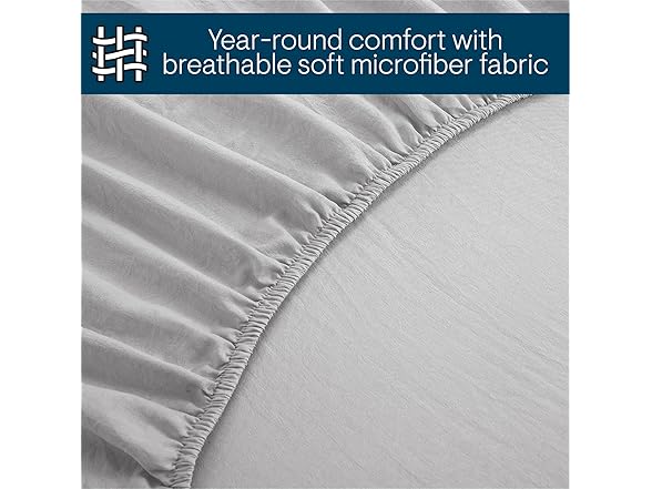 Aeropostale 6 Piece Premium All Season Microfiber Sheet Set
