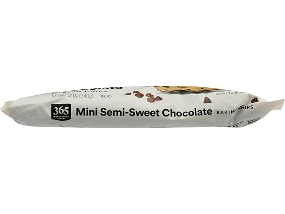 365 WFM Mini Semi Sweet Baking Chips 12oz