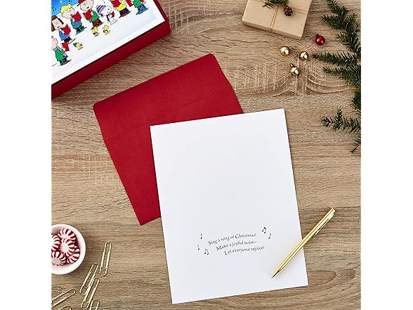 Hallmark Peanuts Christmas Cards