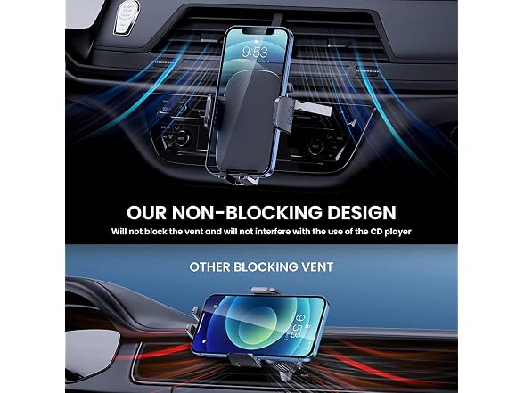 TICILFO Phone Mount for Car Phone