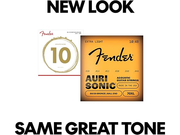 Fender 80/20 Bronze Acousitc Guitar Strings
