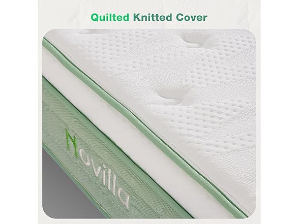 Novilla Queen Size 10" Hybrid Mattress