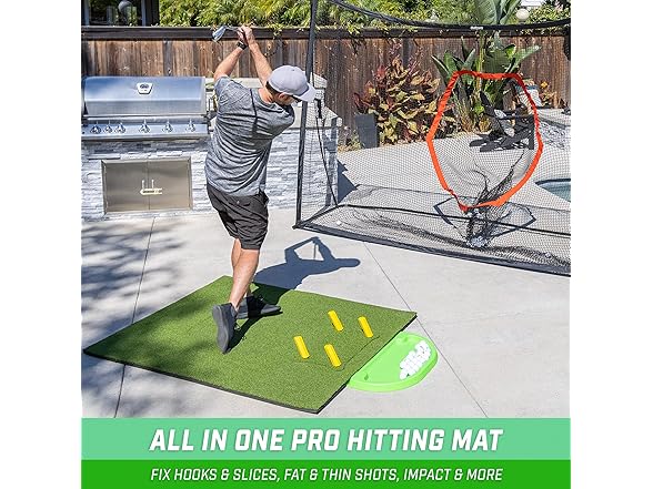 GoSports 5 ftx4 ftPRO Golf Practice Hitting Mat - Gallery 2