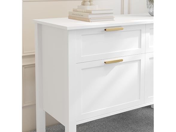 Martha Stewart Hutton File Cabinet, Wht