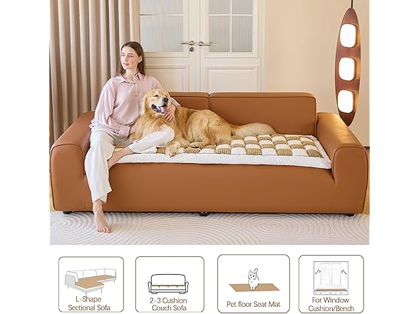 Haohighyoo Couch Cover for Dogs