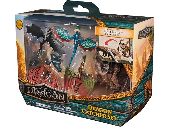 DreamWorks Dragons, 5-Pack Dragon Catcher Set