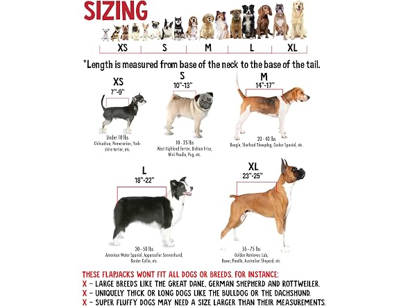 LazyOne Flapjacks, One-Piece Dog Sweater, Co