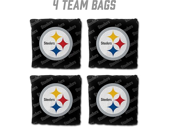Pittsburgh Steelers Cornhole Bags
