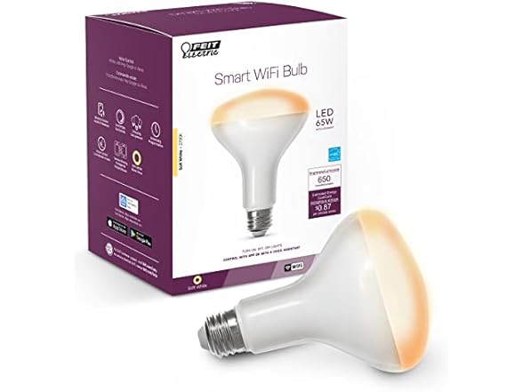 Feit Electric BR30/927CA/AG 65W Equivalent Light Bulb