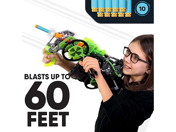 K'NEX Cyber-X C10 Crypto Crank with Motor