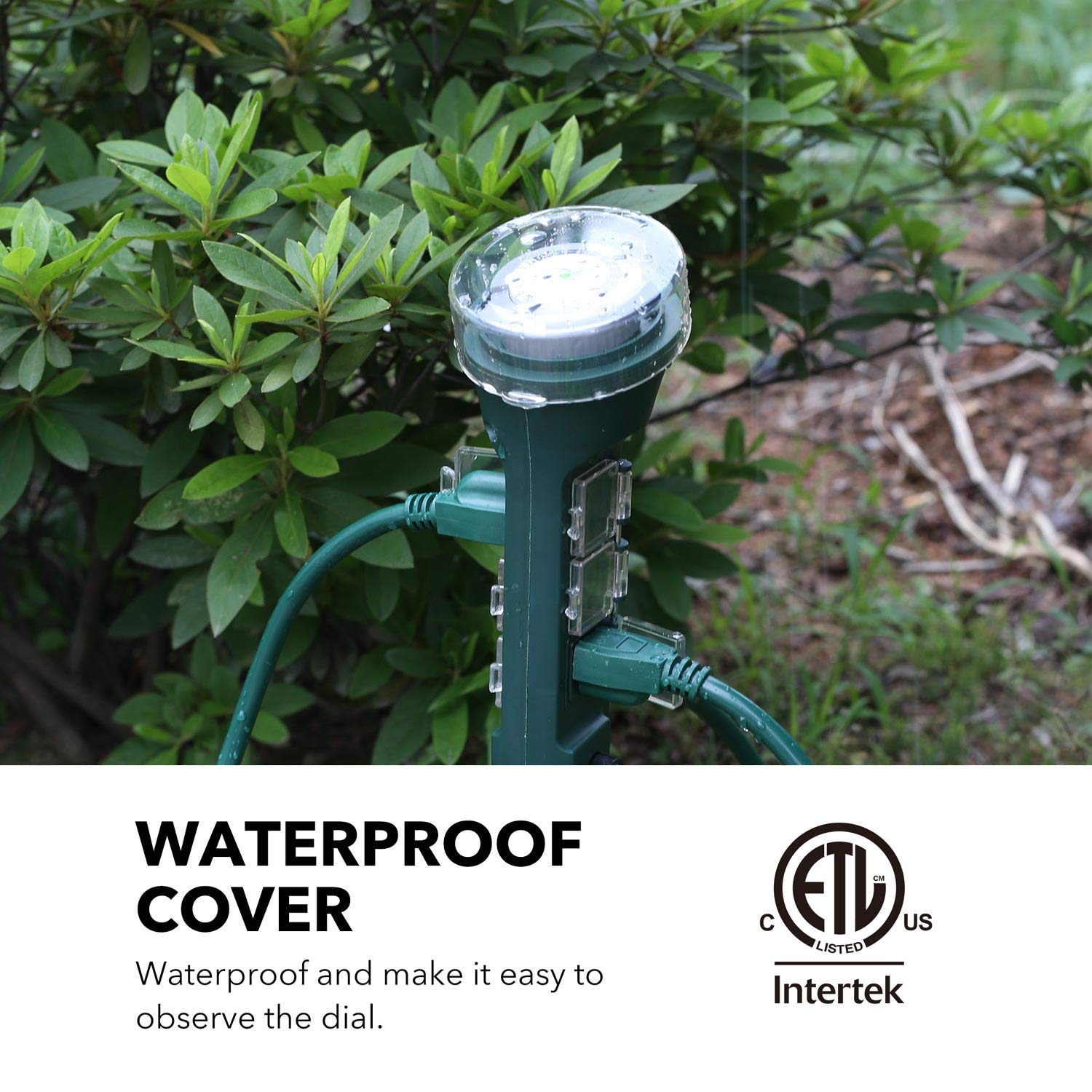 BN-LINK Outdoor Power Strip w/Timer & Yard Stake - Gallery 12