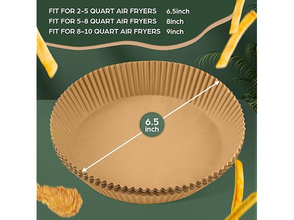 Stoear Air Fryer Paper Liners