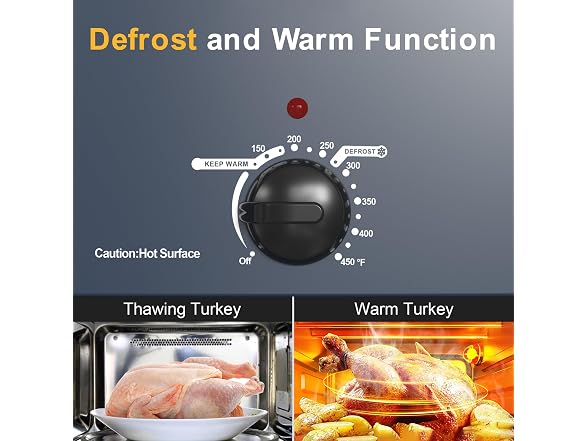 Sunvivi Electric Roaster Oven, 26 Qt