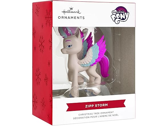 Hallmark My Little Pony Zipp Storm Christmas Ornament