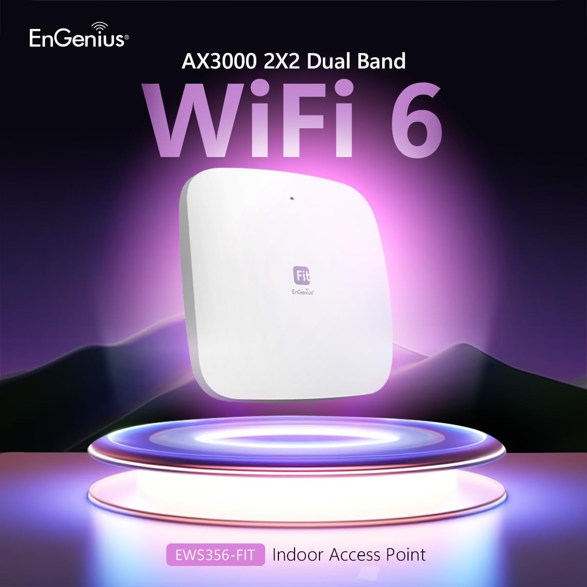 NEW Engenius Fit Managed Indoor Wireless Access Point Wifi 6 - Gallery 4