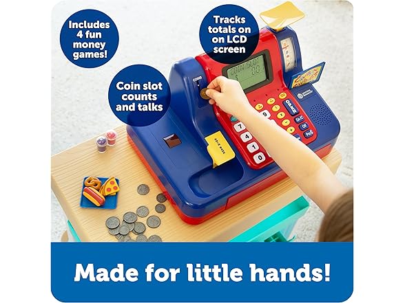Learning Resources Pretend Teaching Cash Register