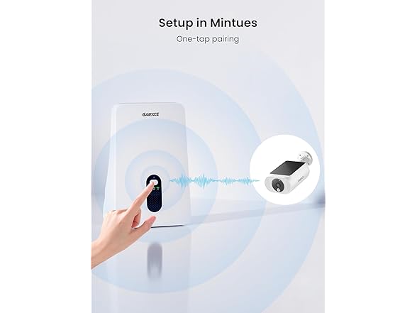 GAIEXCE 4 Cam Security Kit | Expandable