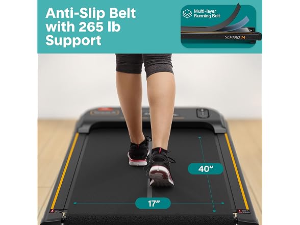 SereneLife Portable Treadmill 2.5HP Walking Pad