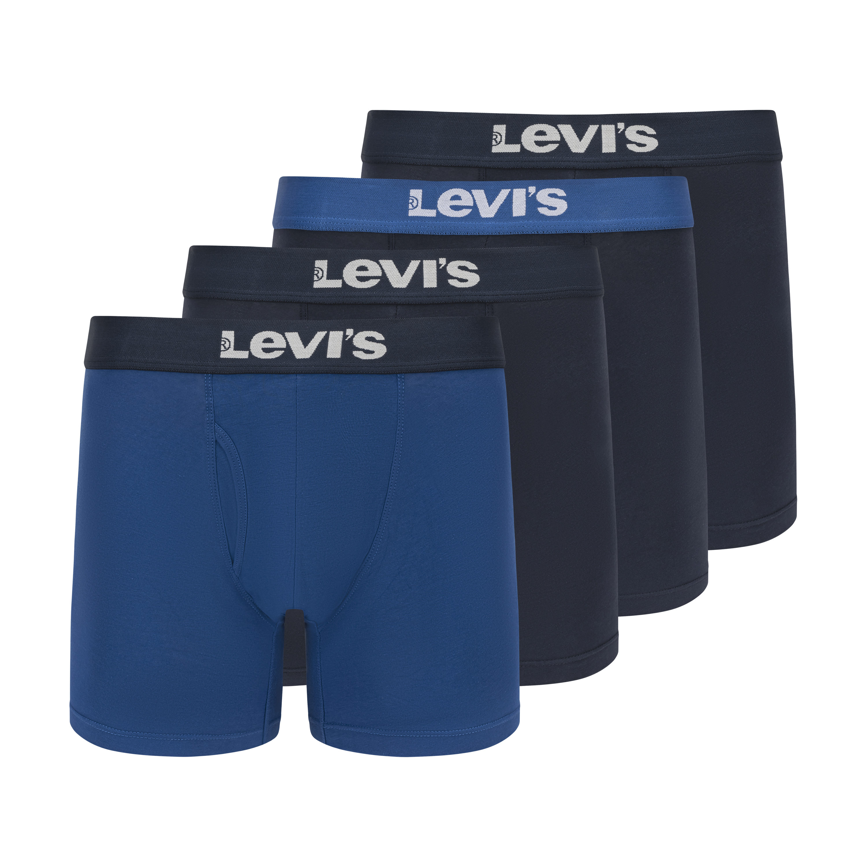 Levi's Men's 4-Pack Cotton Boxer Brief - Gallery 12