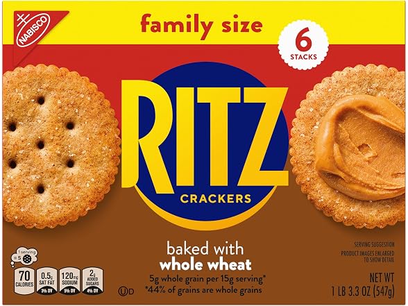 Ritz Whole Wheat Crackers