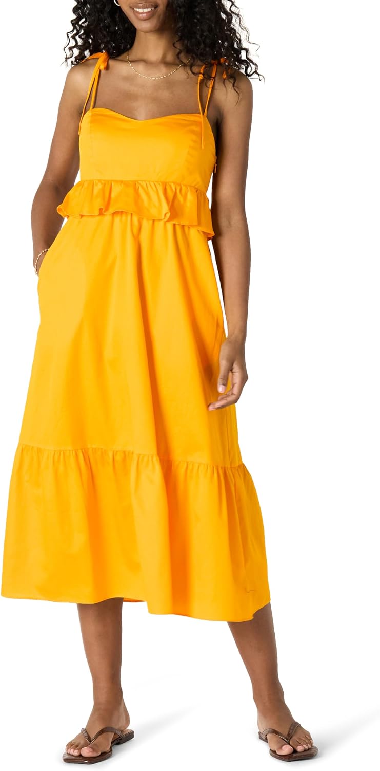 Amazon Essentials Women Regular-fit Empire Dress - Gallery 8
