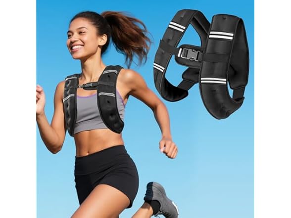 Zikopomi Weighted Vest | 8 or 20lbs