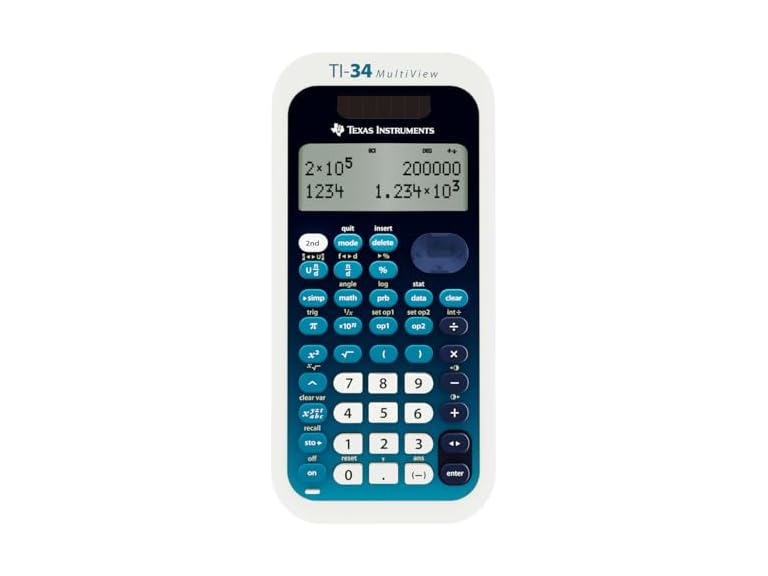 Texas Instruments TI-34 MultiView Scientific Calculator