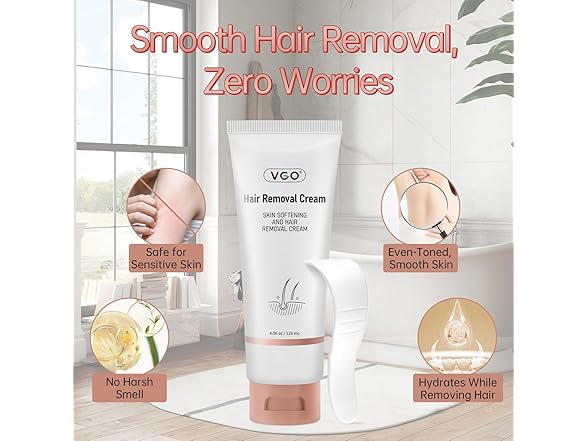 VGO Painless Hair Removal Cream