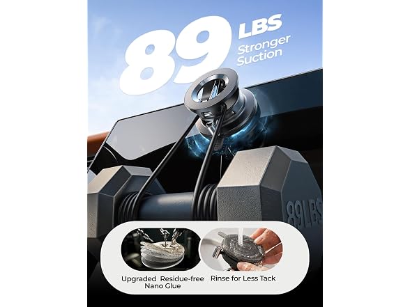 LISEN vacuum car mount holder