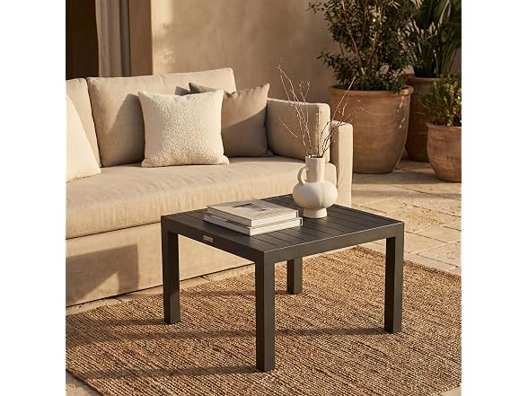 LeisureMod All-Weather Outdoor Coffee Table