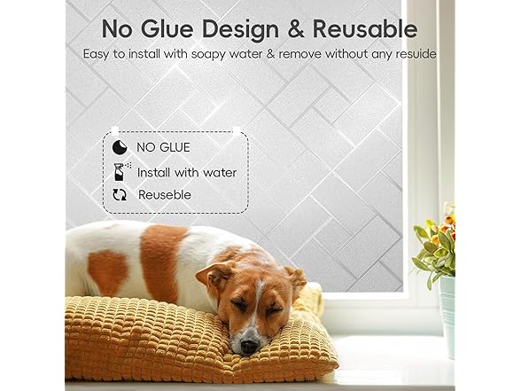 XHCN Frosted Glass Window Film