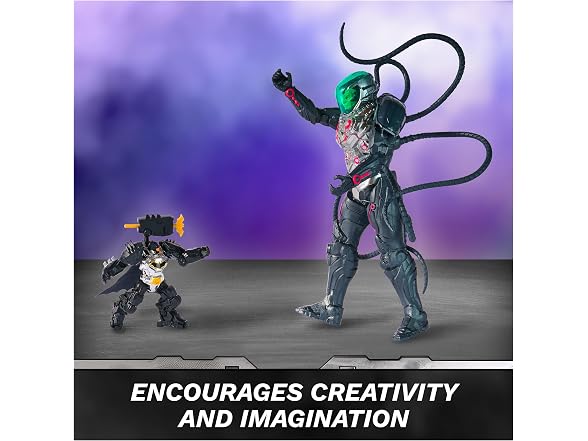 DC Comics Metal Force Brainiac vs Batman Figure Pack