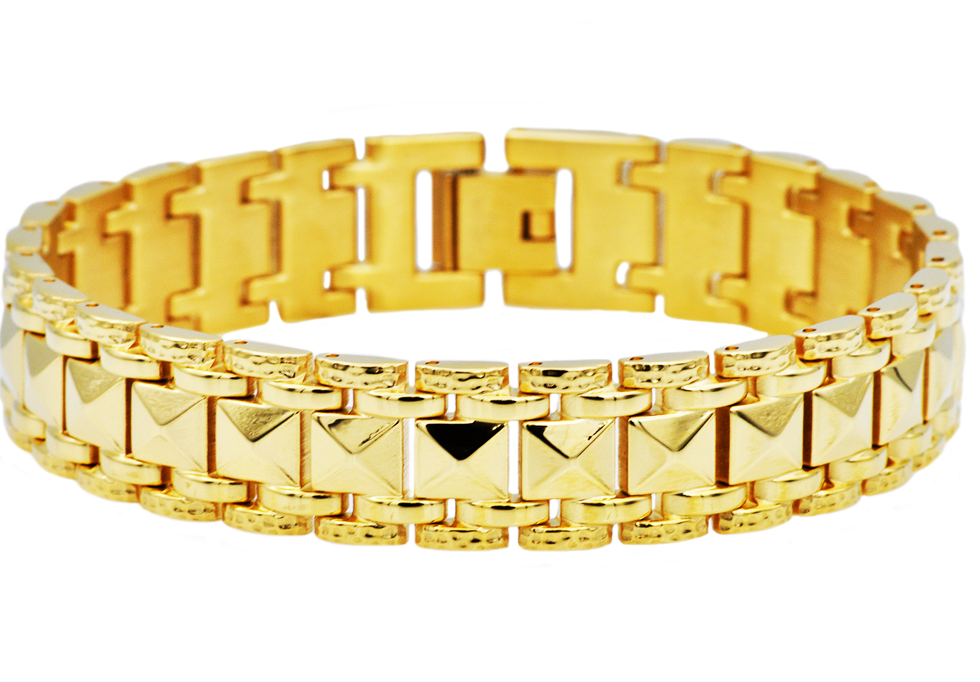 Pyramid Link Bracelet - Gallery 4
