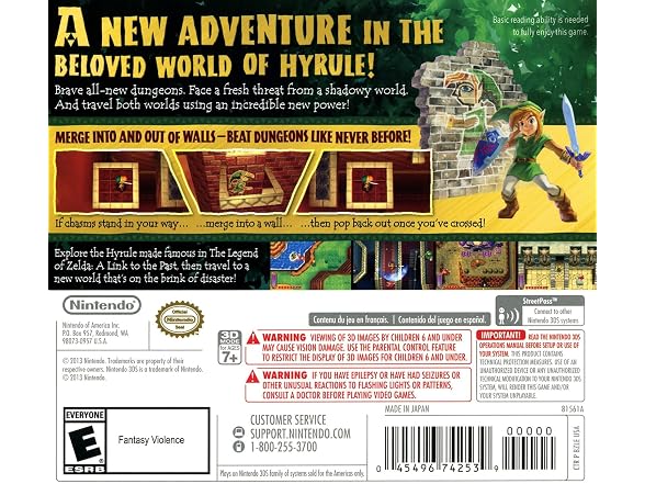 The Legend of Zelda: A Link Between Worlds
