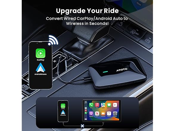 4GB+32GB Wireless CarPlay Adapter