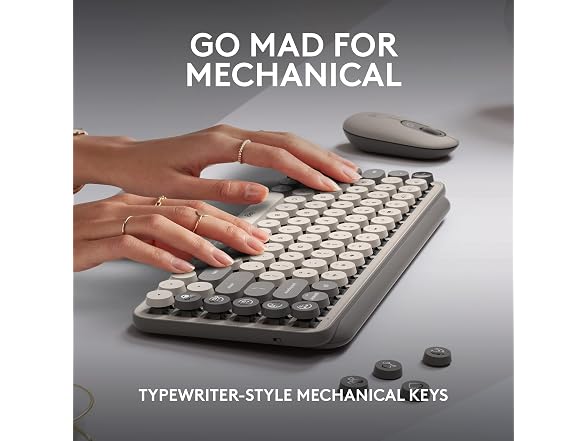 Logitech POP Keys Mechanical Wireless Keyboard